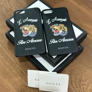Two Gucci iPhone 7/8 Cases